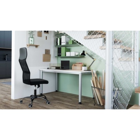 Schreibtisch H-Serie Mini Office, 140er Breite