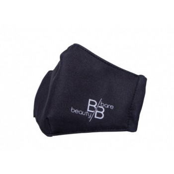 Mundschutz stoff schwarz -...