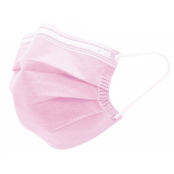 Mundschutz pink - 50 Stk.